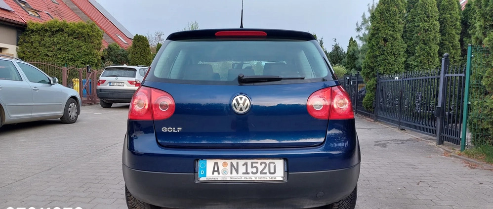 Volkswagen Golf cena 11999 przebieg: 171000, rok produkcji 2005 z Wrocław małe 562